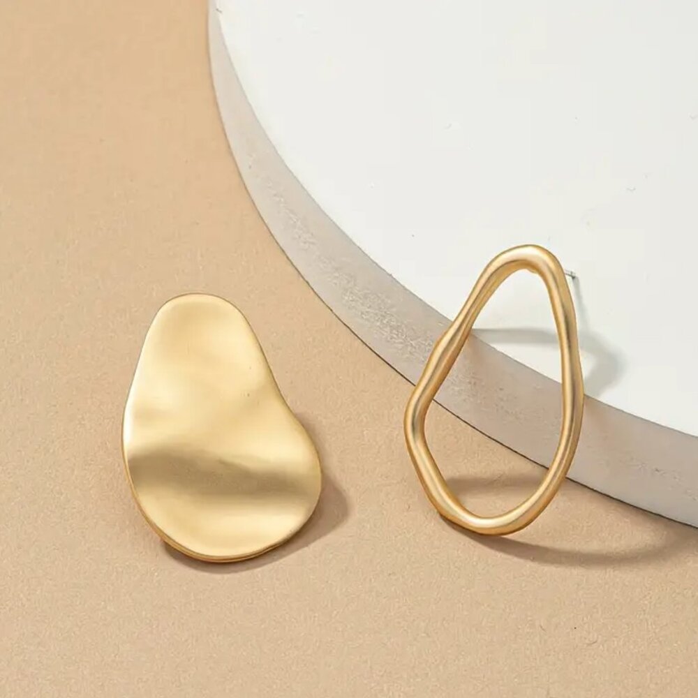 14K Gold Filled "Kelsey" Art Deco Earrings